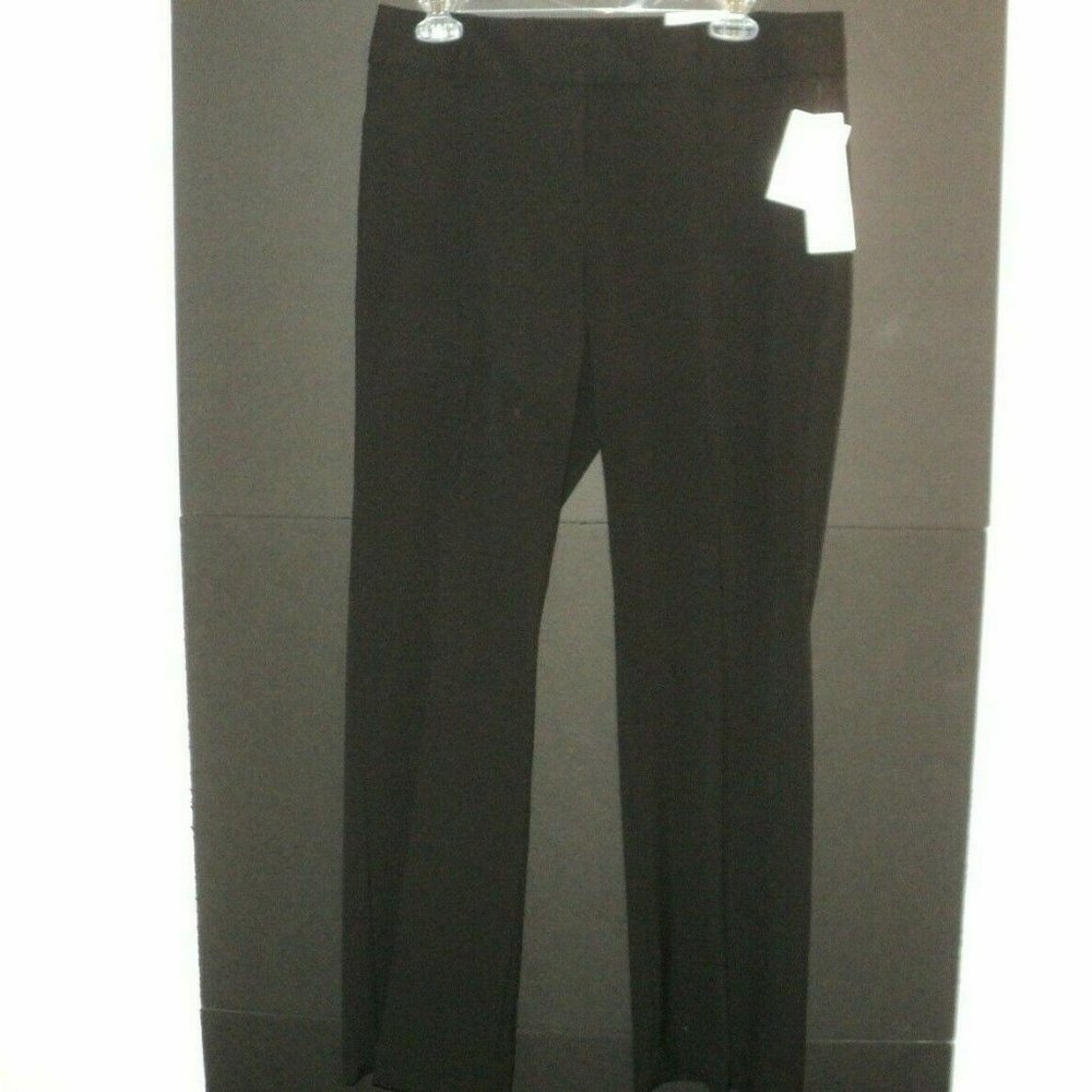 New Charter Club Pant 10P Curvy Fit Black Slimming